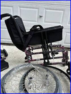 2021 New Ki Mobility Catalyst 4C Ultralight Folding Sport Wheelchair 20X19