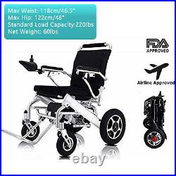 2023 NEW Electric Wheelchair Power Wheel Chair Lightweight Mobility Aid Foldable