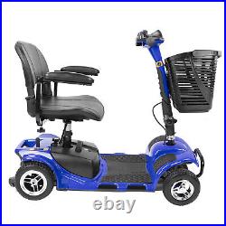 2024 4 Wheels Mobility Scooter Power Wheel chair Folding Electric Scooter Travel