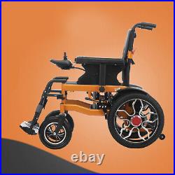 2024 Heavy Duty Folding Electric Wheelchair 24V 12AH 500W Mobility Aid MotorizUX