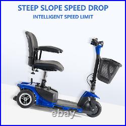3 Wheel Folding Mobility Scooter Power Wheel Chairs Electric Device Compact New