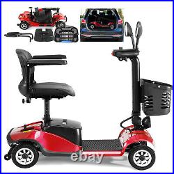 4 Wheels Mobility Scooter Power Wheelchair for Adult Senior Slop Protection New