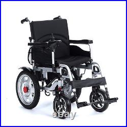 500W Dual Motor Electric Wheelchair Mobility Aid Motorized Wheel chair Folding