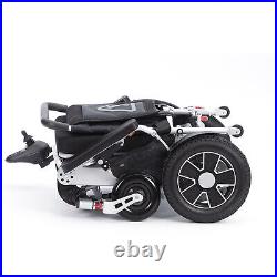 500W Folding Lightweight Electric Power Wheelchair Mobility Aid Motorized 24V12A