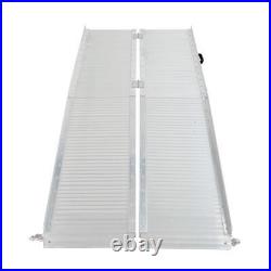 6ft Multi-fold Wheelchair Ramp Mobility Scooter Portable Carrier 600lbs