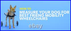 Best Friend Elite Large Dog Wheelchair