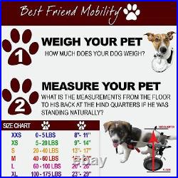 Best Friend Mobility Dog Wheelchair XL 100-175 lbs
