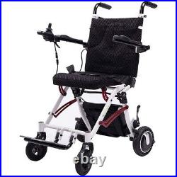 ELENKER Electric Wheelchair, Super Lightweight Foldable Power Mobility Aid