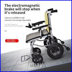 Electric Wheelchair Folding Lightweight Power Wheel chair Mobility Aid Motorized
