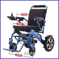 Electric Wheelchair Power Wheel chair Lightweight Mobility Aid Folding Foldablkl