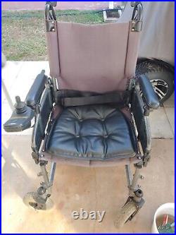 FloridaMerits FOLDING p101 CLEAN 300lb. Electric power wheel chair mobility