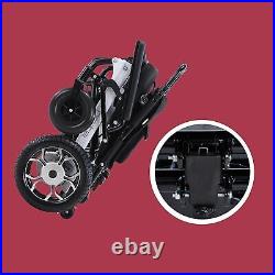 Foldable Electric Wheelchair Lightweight Wheel Chair Mobility Aid Motorized USA