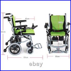Folding Electric Power Wheelchair Lightweight Wheel chair Mobility Aid Motoriz9D