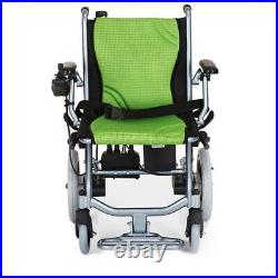 Folding Electric Power Wheelchair Lightweight Wheel chair Mobility Aid MotorizPw