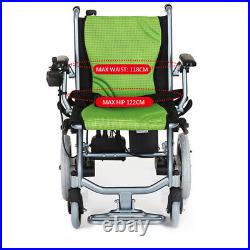 Folding Electric Power Wheelchair Lightweight Wheel chair Mobility Aid Motorize