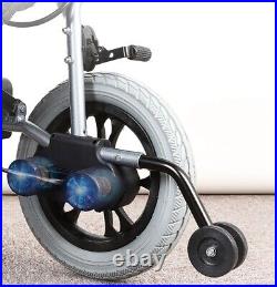 Folding Electric Power Wheelchair Lightweight Wheel chair Mobility Aid Motorize