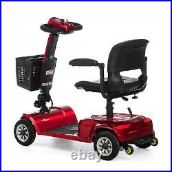 Folding Electric Wheelchair Lightweight Power Wheel Chair Motorized Mobility Aid
