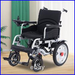 Folding Electric Wheelchair Mobility Aid Motorized Wheel chair 500W Dual Motor