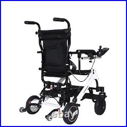 Folding Electric Wheelchair Power Chair Lightweight Mobility Aid Motorized USAnO