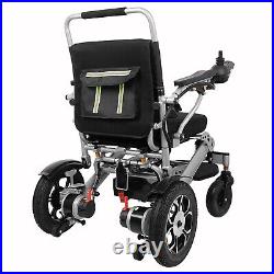 Folding Electric Wheelchair-Super Ultra Lightweight Power Mobility Aid Motorized