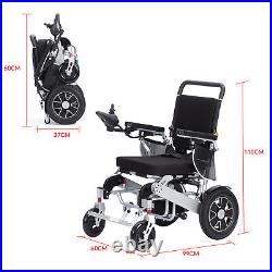 Folding Lightweight Electric Power Wheelchair Mobility Aid Motorized Wheel chair