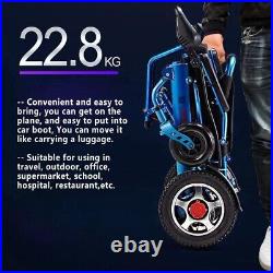 Folding Power Electric Wheelchair Lightweight Wheel Chair Motorized Mobility Aid