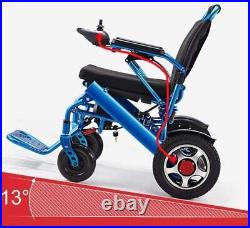 Folding Power Electric Wheelchair Lightweight Wheel Chair Motorized Mobility Aid