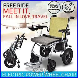 Folding Wheel Chair Mobility Aid Motorized Lightweight Power Electric Wheelchair
