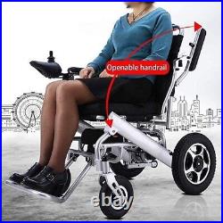 Lightweight Electric Power Wheelchair Folding Wheel chair Mobility Aid Motorized