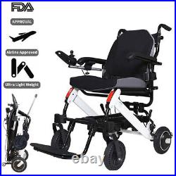 Lightweight Folding Wheelchair Electric Power Motorized Mobility Aid WheelchaiOI