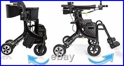 Miracle Mobility 4N1 Ultra-Lightweight Folding Electric Wheelchair & Walker