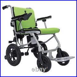 Motorized Folding Electric Wheelchair Power Wheel Chair Mobility Aid LightweigO0