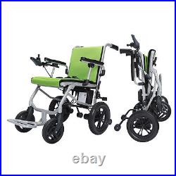Motorized Folding Electric Wheelchair Power Wheel Chair Mobility Aid LightweigO0
