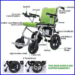 Motorized Folding Electric Wheelchair Power Wheel Chair Mobility Aid Lightweight