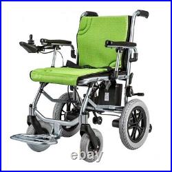PCMOS Foldable Electric Wheelchair Lightweight Power Mobility Aid 10Ah